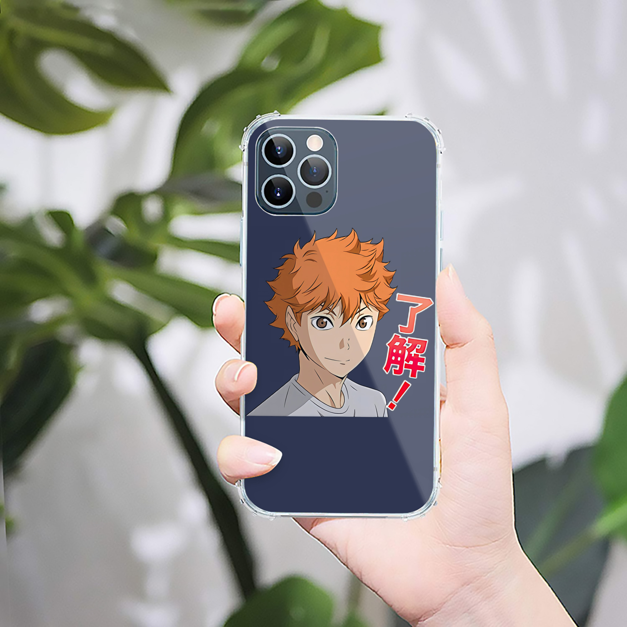 （画像用） ハイキュー!! Haikyu!! 【iPhone 12シリーズ対応】透明スマホケース（クリアソフトケース）